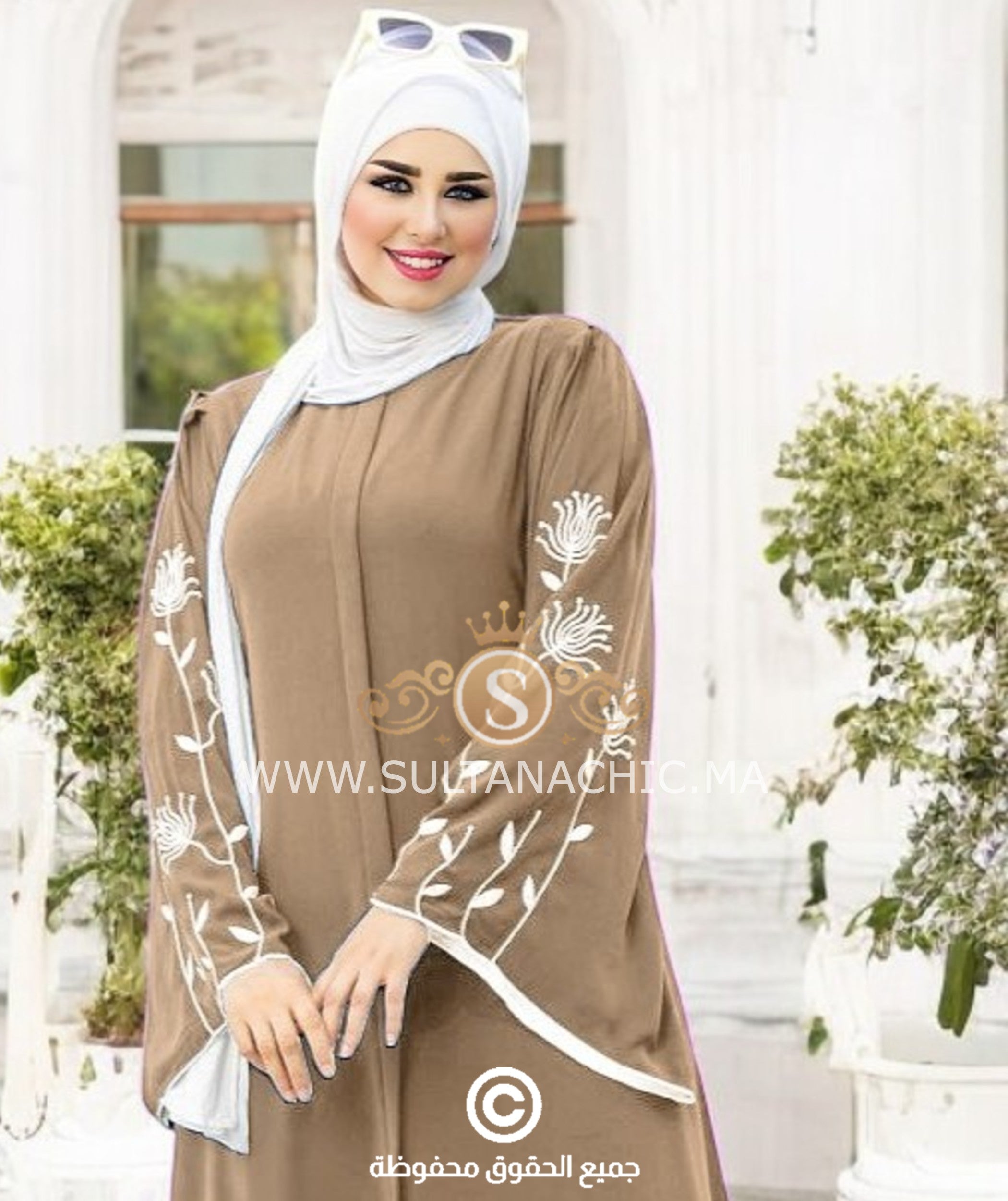 Abaya Chic + Châle (Ref:023)