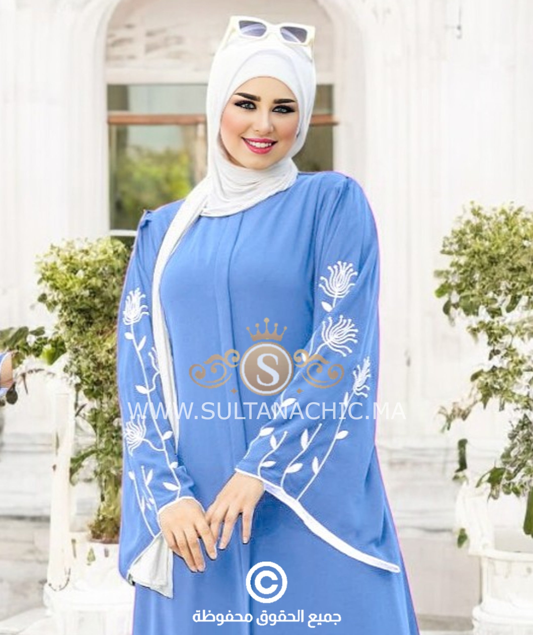 Abaya Chic + Châle (Ref:023)