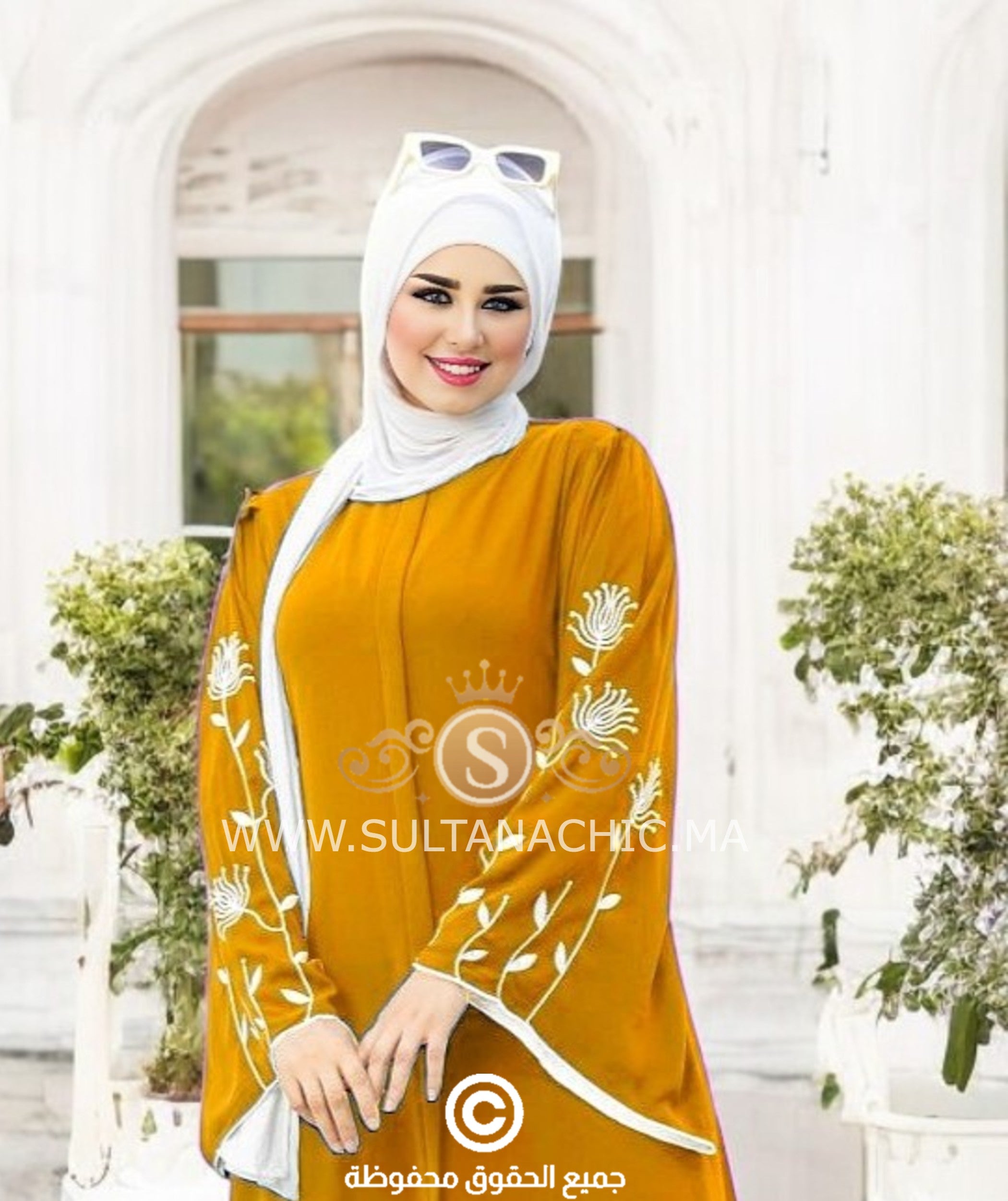 Abaya Chic + Châle (Ref:023)