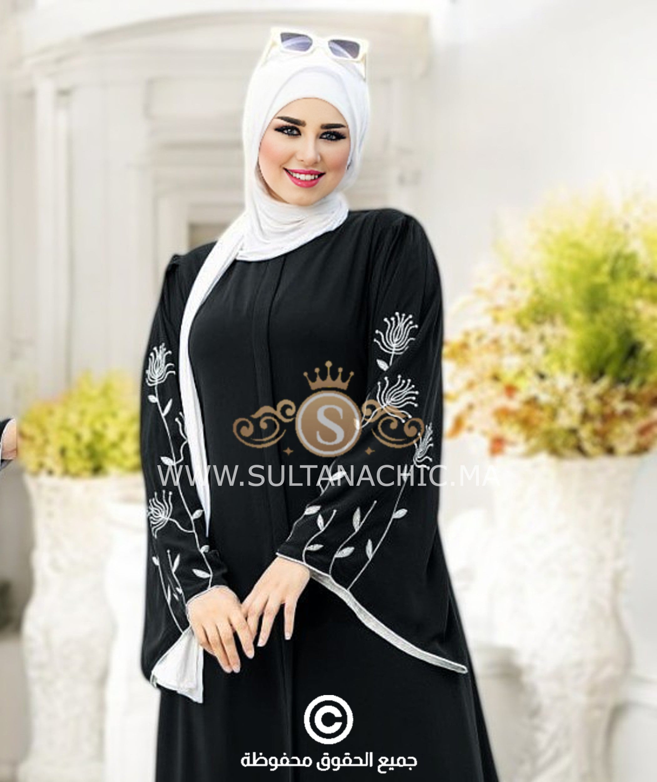 Abaya Chic + Châle (Ref:023)