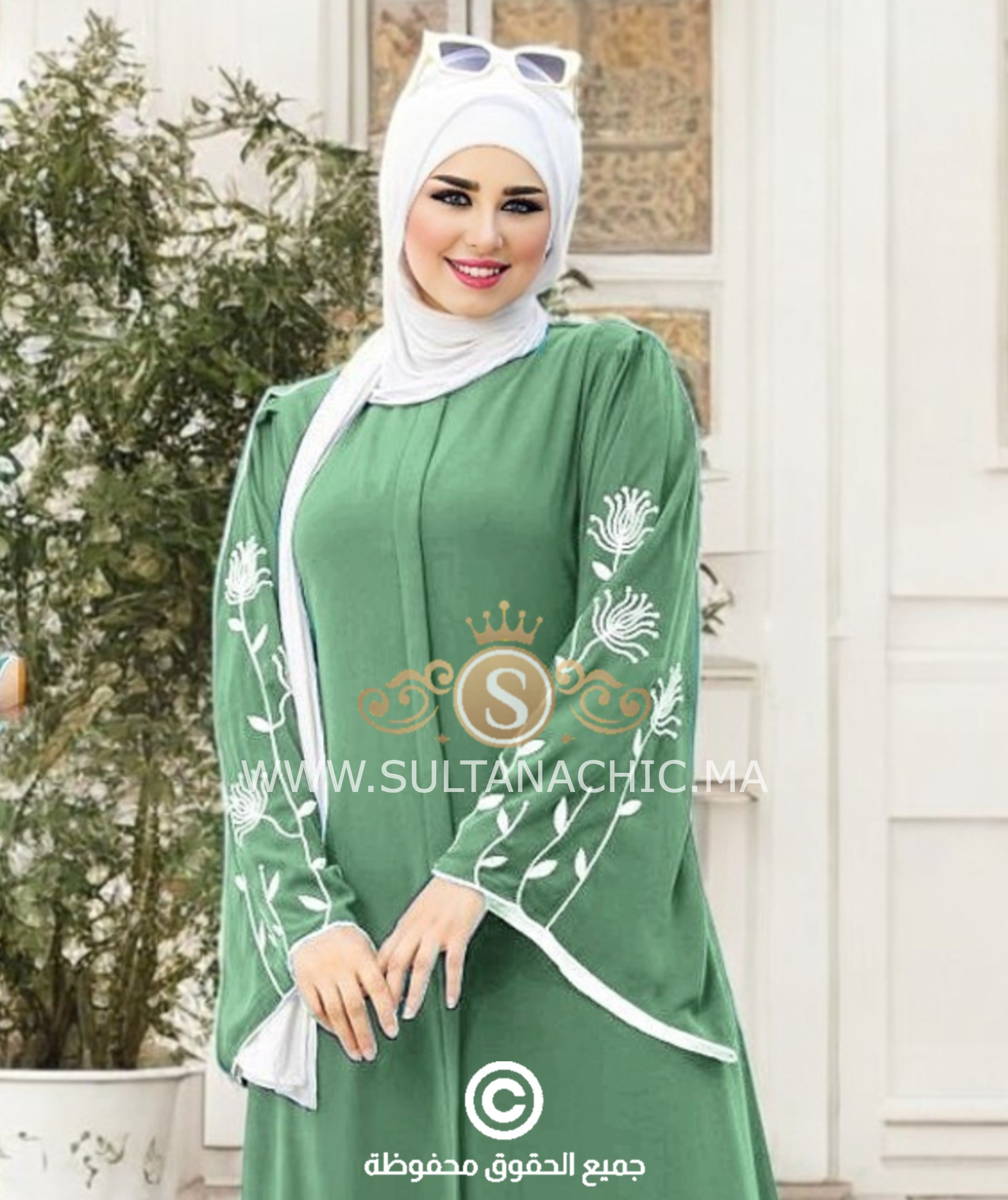 Abaya Chic + Châle (Ref:023)