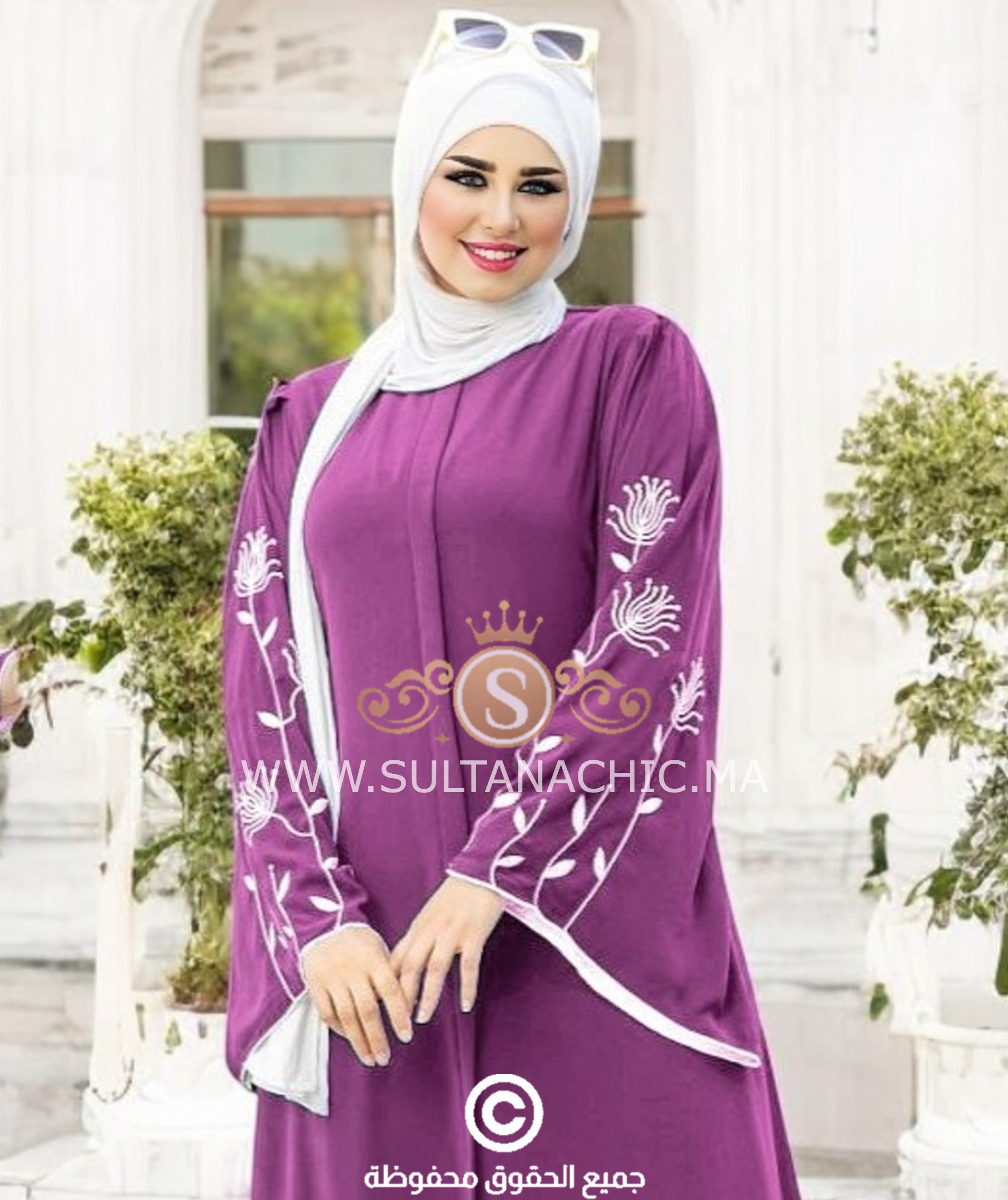 Abaya Chic + Châle (Ref:023)
