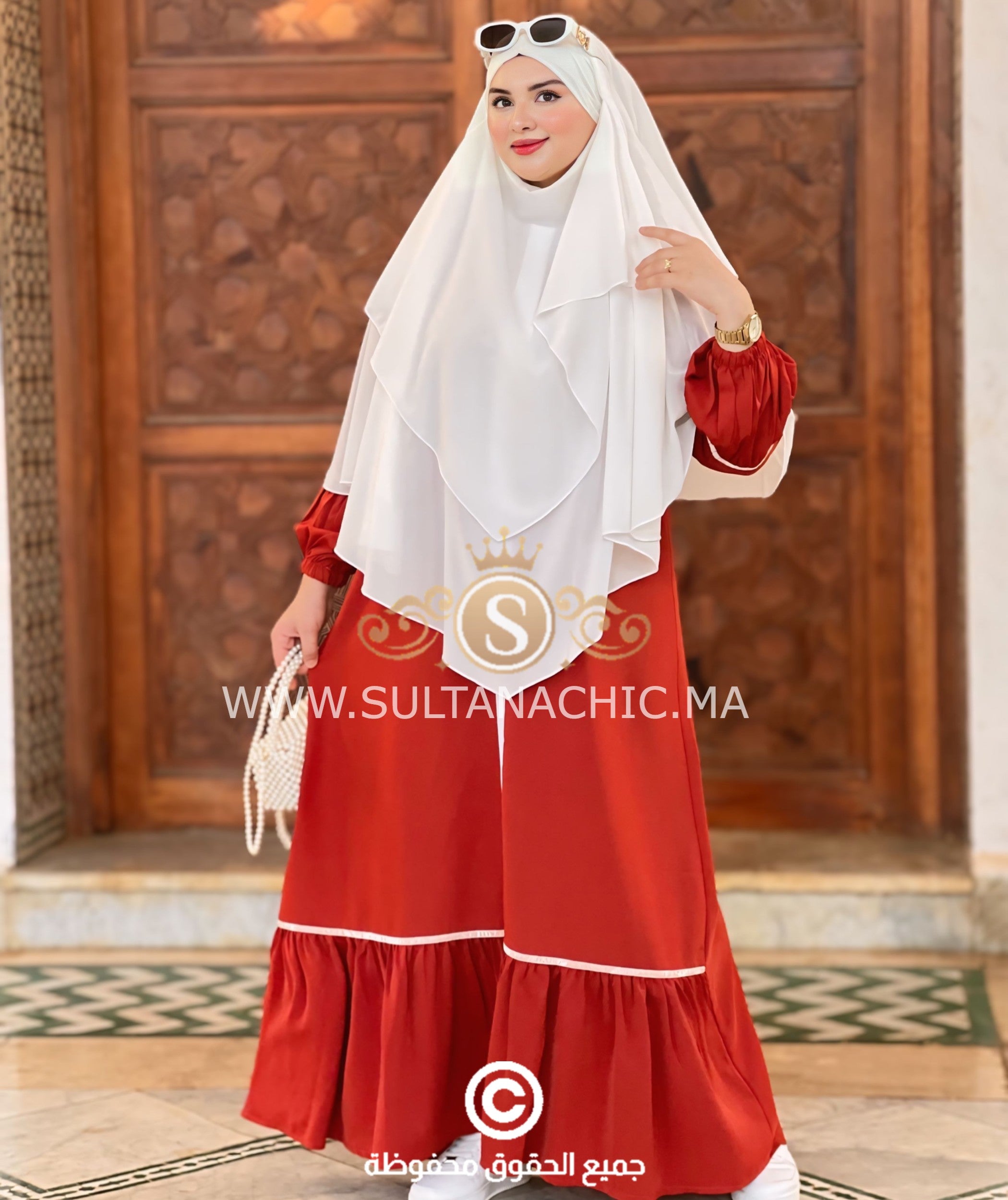Abaya Ref:022 (Abaya + Hijab)