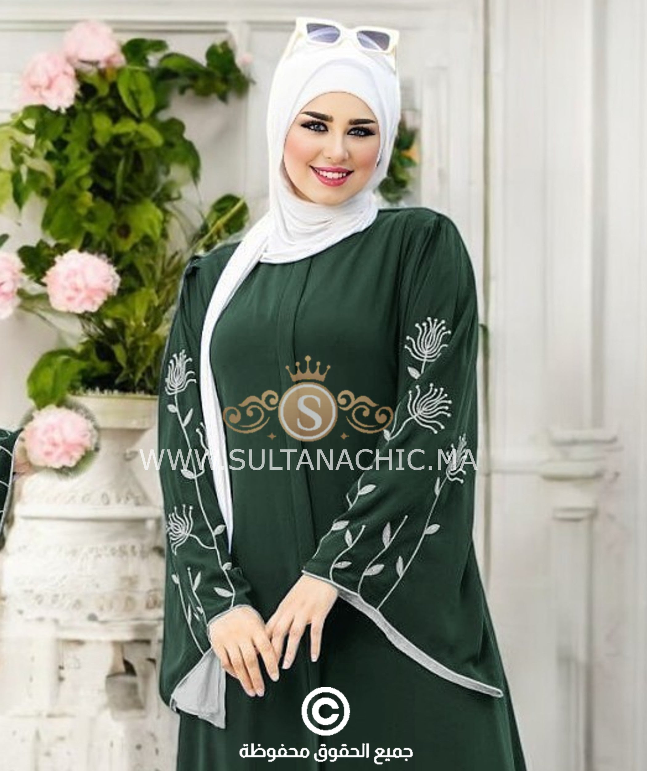 Abaya Chic + Châle (Ref:023)