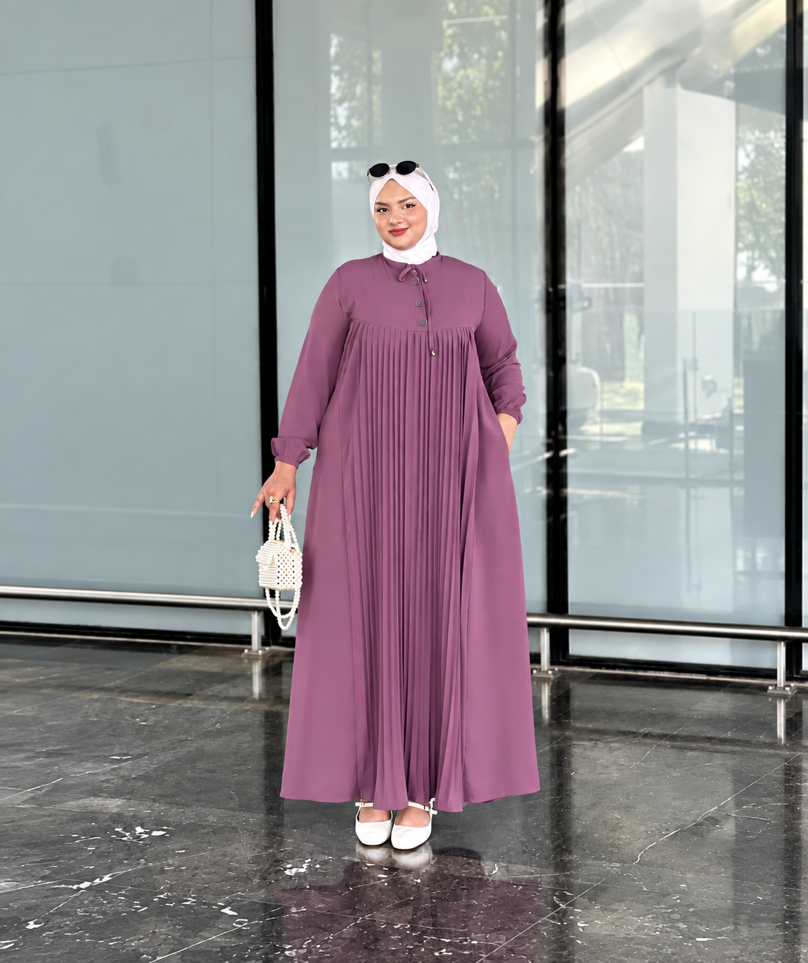 Robe Plissé Ref:26