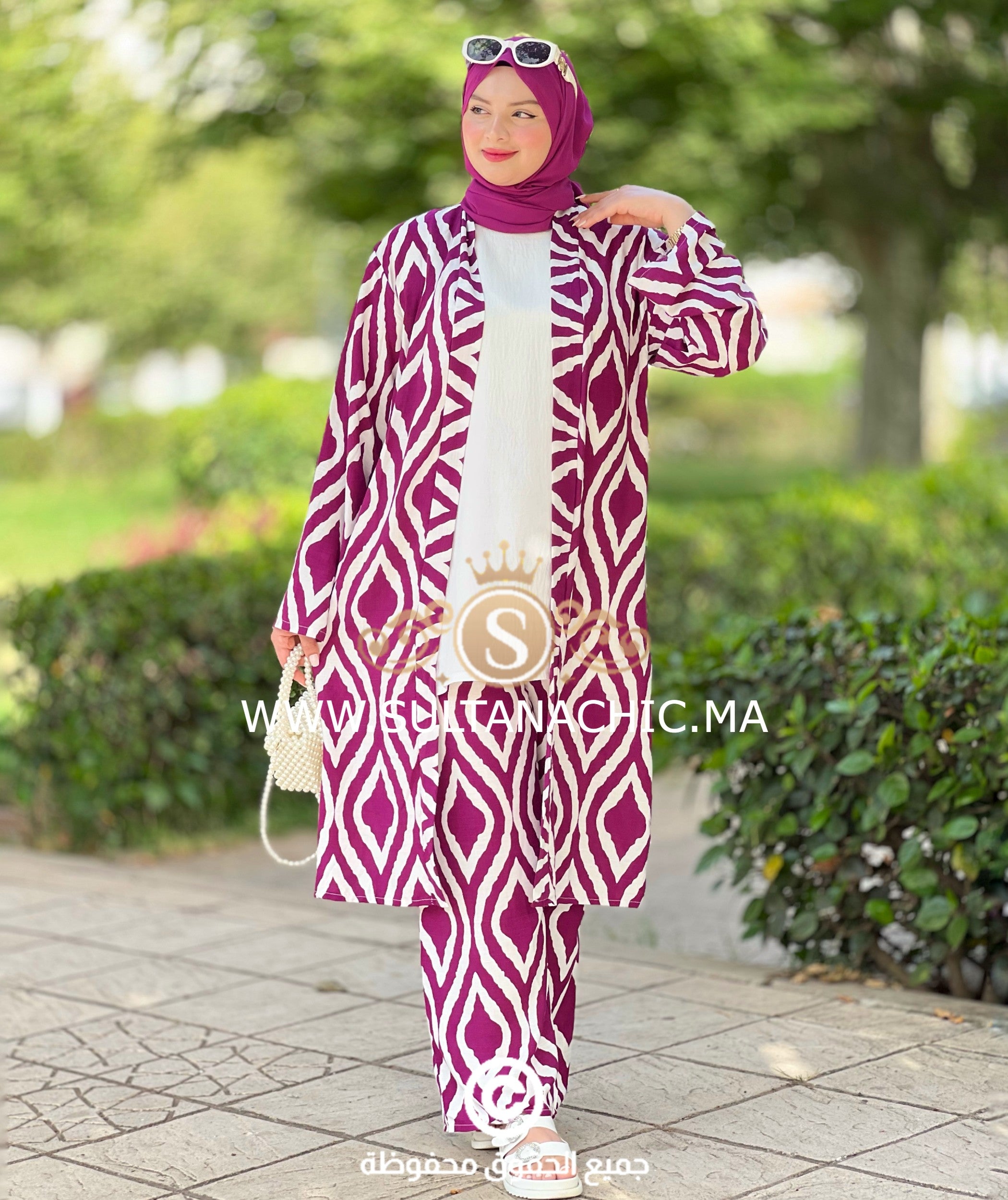 Ensemble Sultana Ref:024 (3pièce)